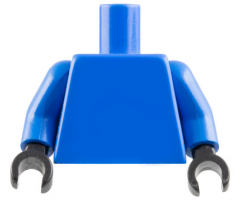 Torso Plain / Blue Arms / Black Hands
