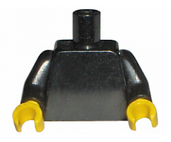 Torso Plain / Black Arms / Yellow Hands