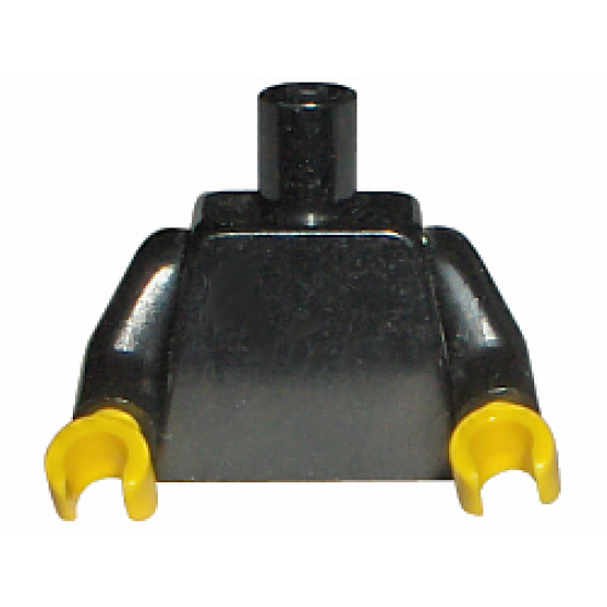 Torso Plain / Black Arms / Yellow Hands