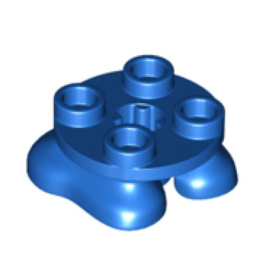 Legs with Plate Round 2 x 2 and Axle Hole