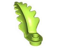 Plant Plate, Round 1 x 1 with Curved, Upright Leaf