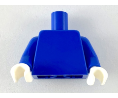 Torso Plain / Blue Arms / White Hands
