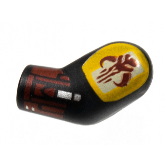 Arm, Left with Mandalorian Armor Pattern