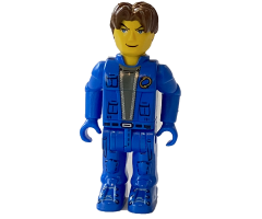 Jack Stone - Blue Jacket, Blue Pants