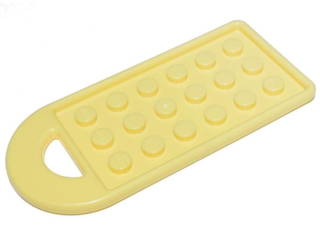 Bag Tag with 3 x 6 Studs