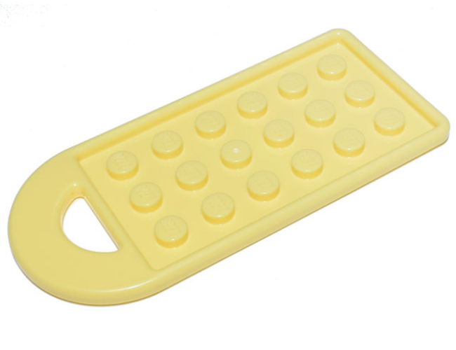 Bag Tag with 3 x 6 Studs