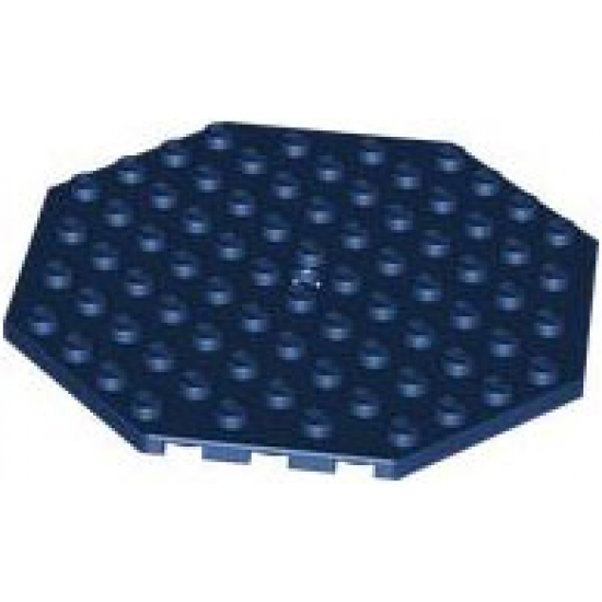 Plate, Modified 10 x 10 Octagonal with Hole