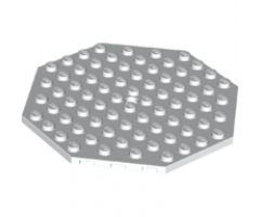 Plate, Modified 10 x 10 Octagonal with Hole
