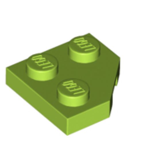 Wedge, Plate 2 x 2 Cut Corner