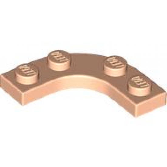 Plate, Round Corner 3 x 3 with 2 x 2 Cutout