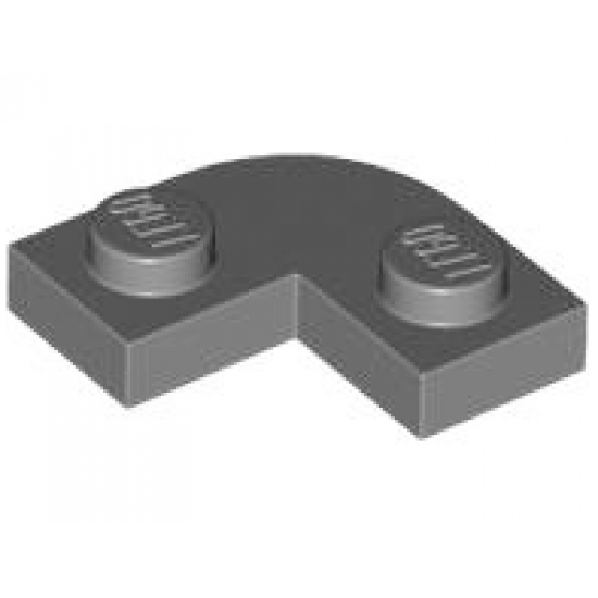 Plate, Round Corner 2 x 2 with 1 x 1 Cutout