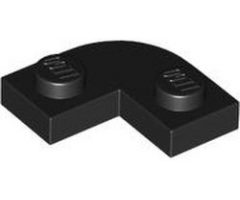 Plate, Round Corner 2 x 2 with 1 x 1 Cutout