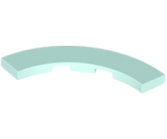 Tile, Round Corner 4 x 4 Macaroni Wide