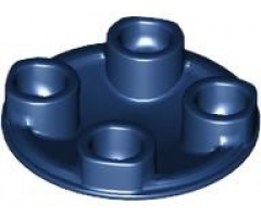 Plate, Round 2 x 2 with Rounded Bottom (Boat Stud)