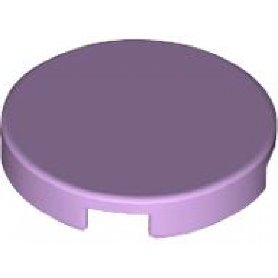 Tile, Round 2 x 2 with Bottom Stud Holder