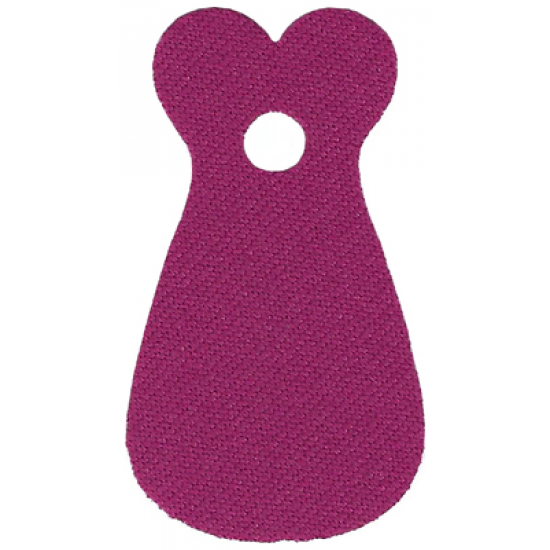 Minifigure Cape Cloth with Top Hole, Rounded Collars in Front, and Rounded in Back - Spongy Stretchable Fabric