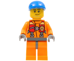 Coast Guard City - Rescuer, Orange Jacket