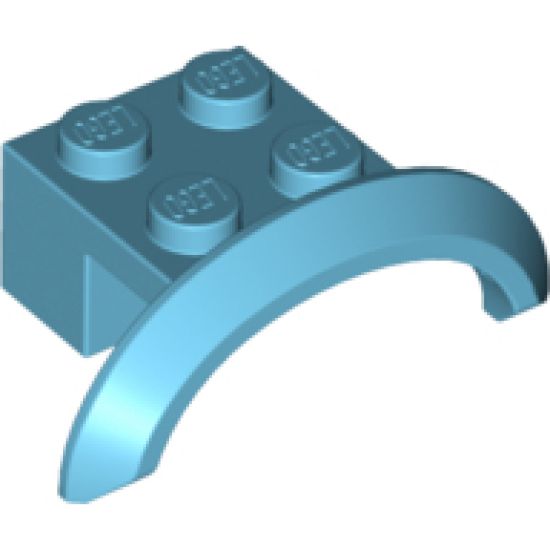 Vehicle, Mudguard 4 x 2 1/2 x 1 with Arch Round