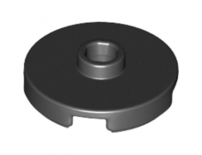 Tile, Round 2 x 2 with Open Stud