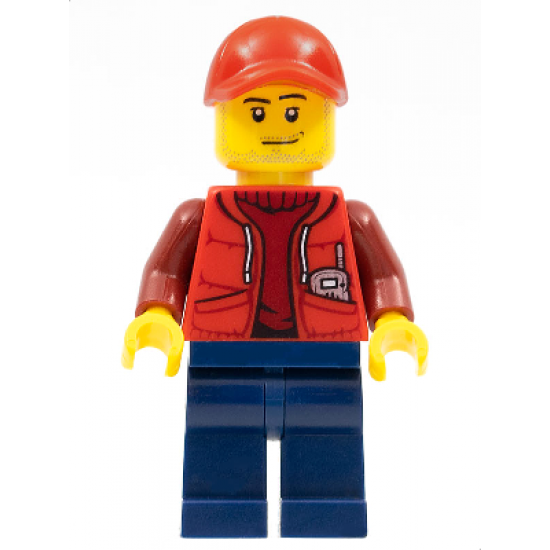 Deep Sea Submariner Male, Red Cap