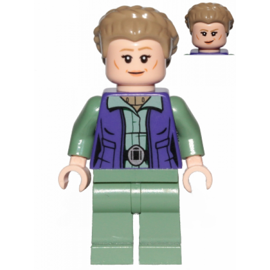 General Leia (Dark Tan Turtleneck, Detailed Vest)