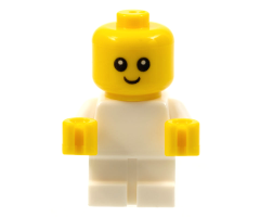 Baby - White Body with Yellow Hands, Head with Neck