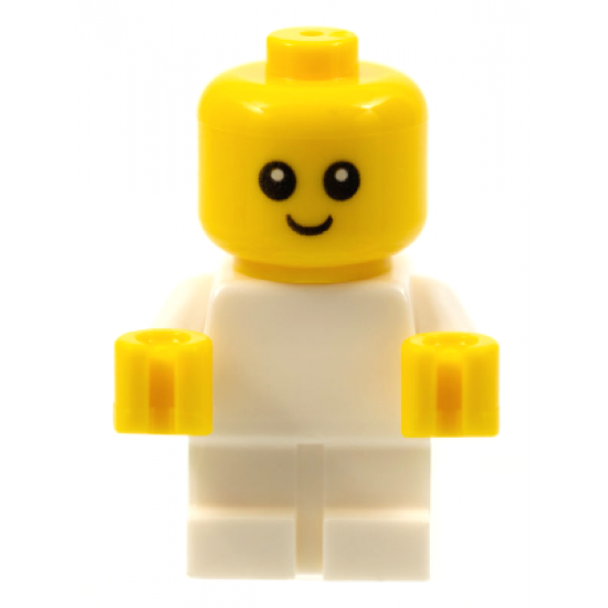 Baby - White Body with Yellow Hands, Head with Neck