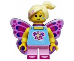 Butterfly Girl, Series 17 (Minifigure Only without Stand and Accessories)