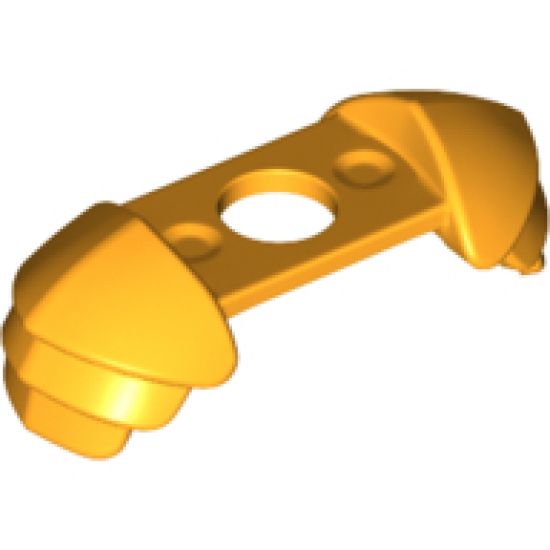 Minifigure, Body Wear Armor Shoulder Pads Ridged