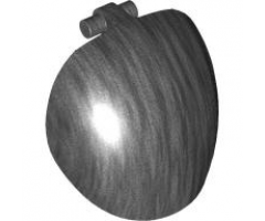 Large Figure Armor, Round, Smooth with Bar Handle - Free Ends