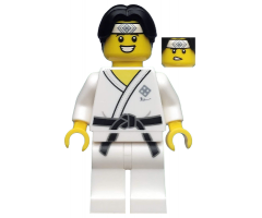 Martial Arts Boy, Series 20 (Minifigure Only without Stand and Accessories)