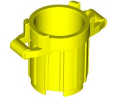 Container Trash Can with 4 Cover Holders