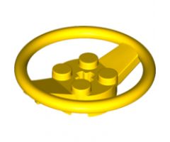 Vehicle Steering Wheel with 2 x 2 Center