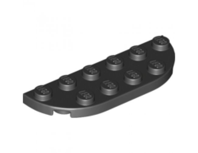 Plate, Round Corner 2 x 6 Double