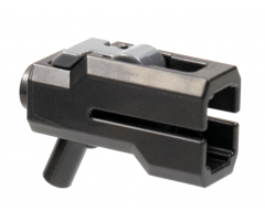 Minifigure, Weapon Bazooka, Mini Blaster / Shooter with Dark Bluish Gray Trigger (69767 / 69755)