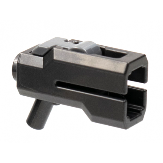 Minifigure, Weapon Bazooka, Mini Blaster / Shooter with Dark Bluish Gray Trigger (69767 / 69755)
