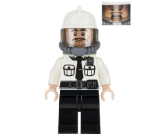 Security Guard, Fire Helmet