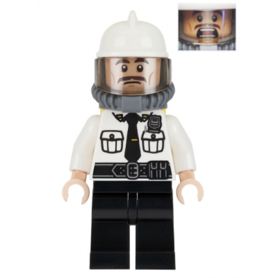 Security Guard, Fire Helmet