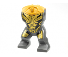 Body Giant, Thanos without Head, Gold Armor Pattern