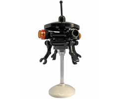 Imperial Probe Droid (White Dish Stand, Lever on Top)