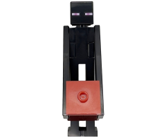 Enderman - Dark Red Block with Red Top