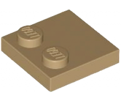 Tile, Modified 2 x 2 with Studs on Edge