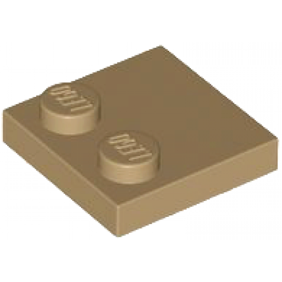 Tile, Modified 2 x 2 with Studs on Edge