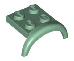 Vehicle, Mudguard 3 x 3 x 1 with Arch Round
