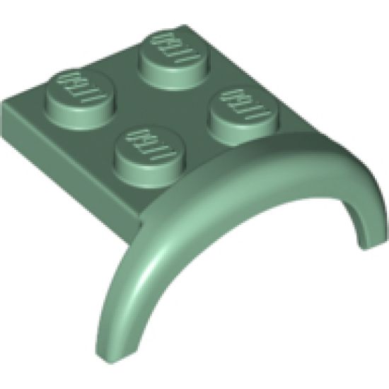 Vehicle, Mudguard 3 x 3 x 1 with Arch Round
