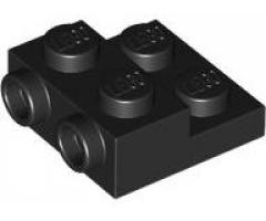 Plate, Modified 2 x 2 x 2/3 with 2 Studs on Side - Hollow Bottom Tube