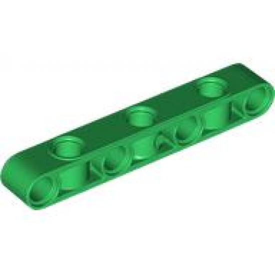 Technic, Liftarm, Modified Perpendicular Holes Thick 1 x 7