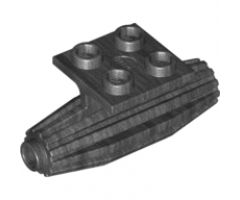 Aircraft Engine Strakes, 2 x 2 Thin Top Plate