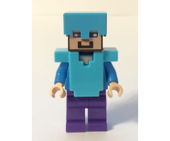 Steve - Medium Azure Helmet and Armor
