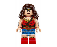 Wonder Woman - Red Torso, Blue Skirt